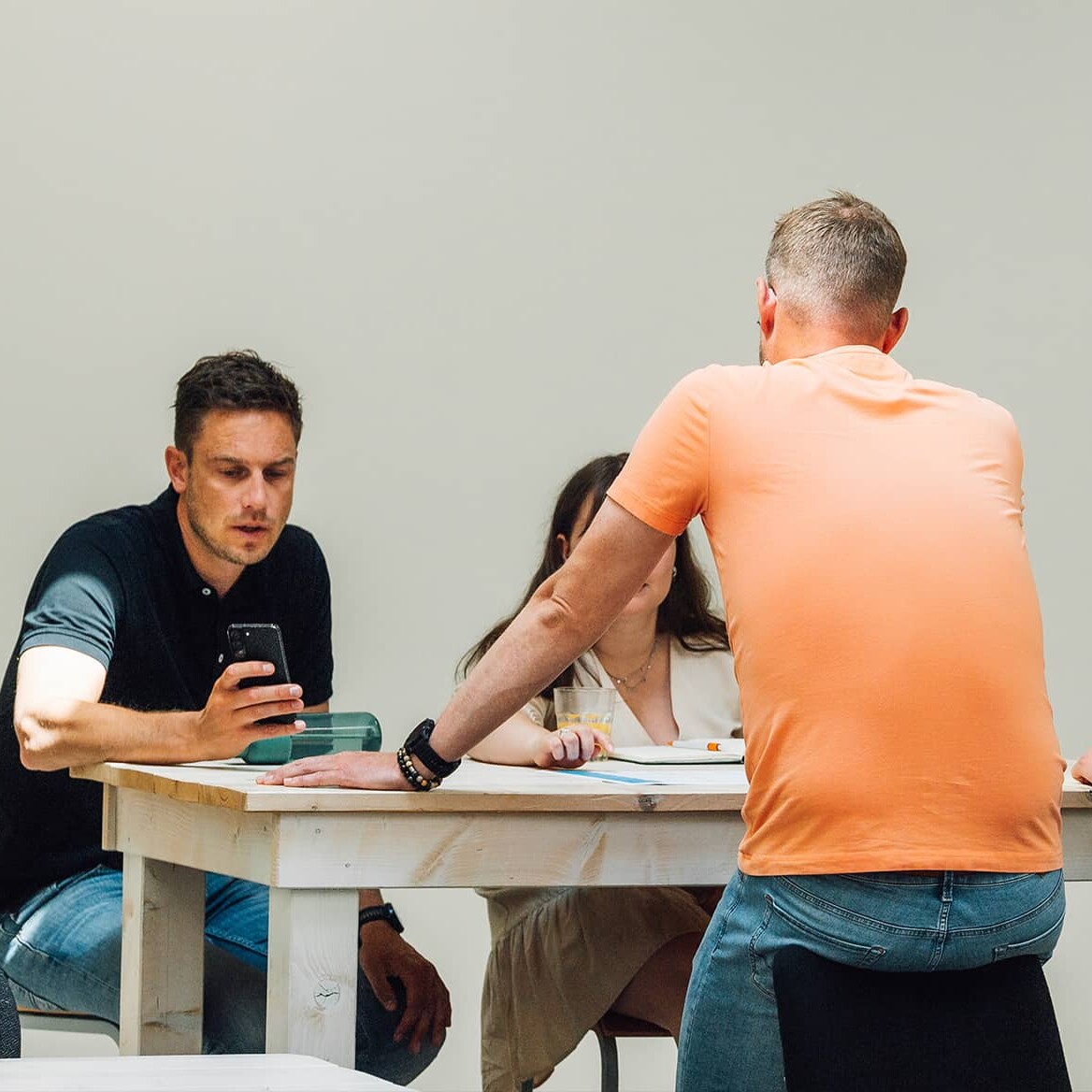 Persconferentie workshop