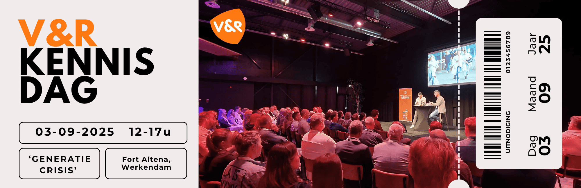 Banner V&R kennisdag